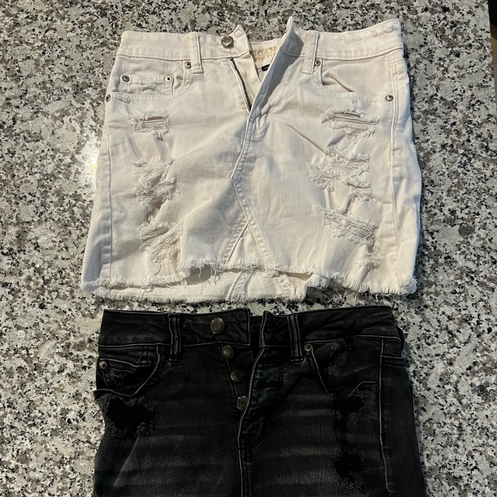 Jean skirts